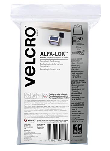 VELCRO Brand ALFA-LOK Fasteners, 1