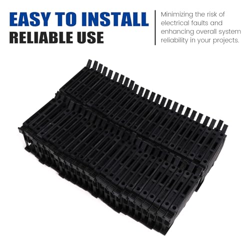 Bloque de terminales de carril 4mm con conector portafusibles Uk5rd 7