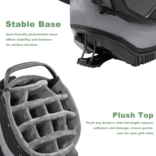 UNIHIMAL Golf Bags 14 - 14-Way Hybrid Stand Bag with 10 Pockets (UNIHIMAL Golf Bags 14 review) Image 2