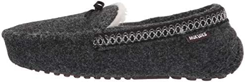 MUK LUKS mens on Style Slipper, Ebony Heather, 10 US | Image 7
