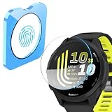 Lemxiee 2 Pezzi Pellicola Vetro Temperato per Garmin forerunner 70 & 170 & 170 Music