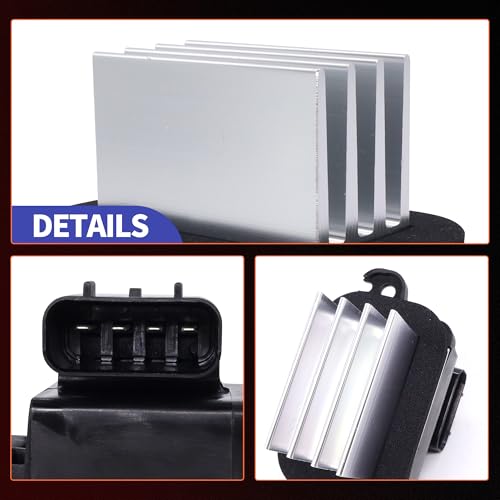 Image of HiSport HVAC Heater Blower Motor Fan Resistor - 27151-ZT00A Compatible with Nissan Infiniti QX56 QX80 Armada Frontier Pathfinder Titan Xterra Quest Replaces 27151ZQ00A 27151-ZM70A 27151-ZQ00A RU792
