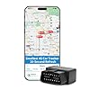 Benbengo OBD GPS Tracker for Vehicles, Small Plug in Car GPS, 5-Day Free Trial, 10-sec Real Time, OBD2 Speed Tracker for Teens, Truck, Fleet, 1-Year Trip History, Driving Behavior, Low Subscription