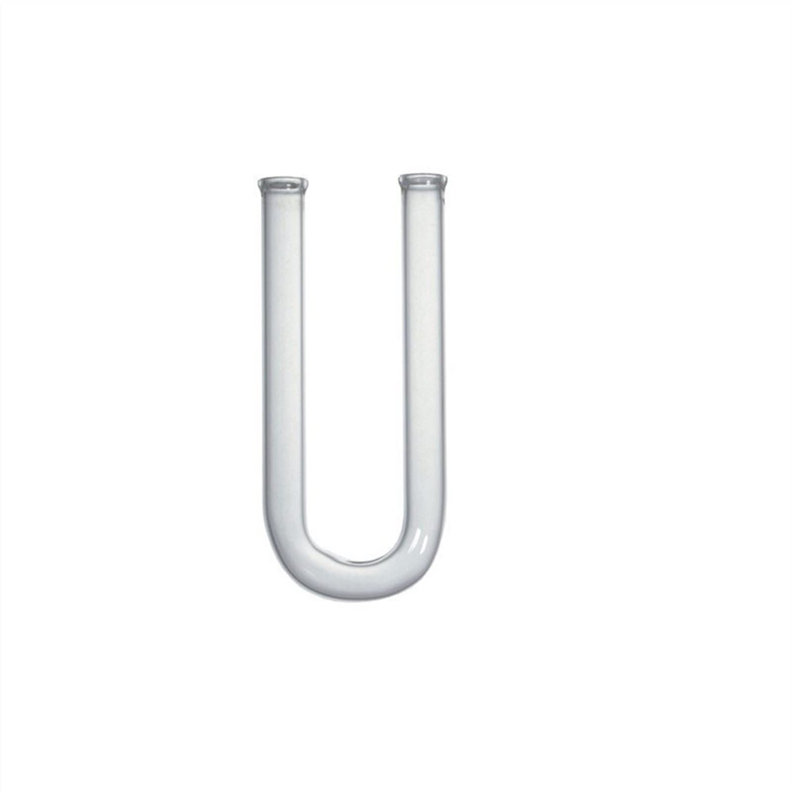 15 * 150 Millimetri di Essiccazione del Tubo a Forma di U Tubo di Vetro for Essiccazione, Borosilicato 3.3 Glass Heavy Duty Personalizzabile Lab Tubes- Confezione da 1 (Size : 15 * 150mm)