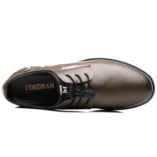 Image of COSIDRAM Mens Business Dress Shoes Casual Slip-on Comfort Walking Shoes