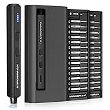 Electric Screwdriver- AM ARROWMAX Cordless Precision Screwdriver Set with 28 Magnetic Precision Bits