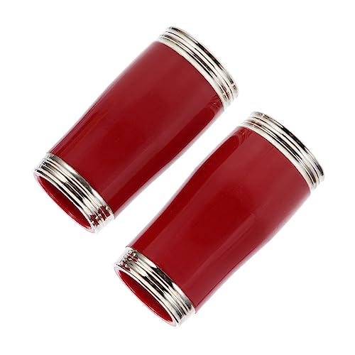 GALPADA 1Pair Compact Pitch Clarinet Tuning Tube of Abs High Pitch Clarinet Accessories for Sound Tuning for Beginners and Professionals Smooth Surface with Air