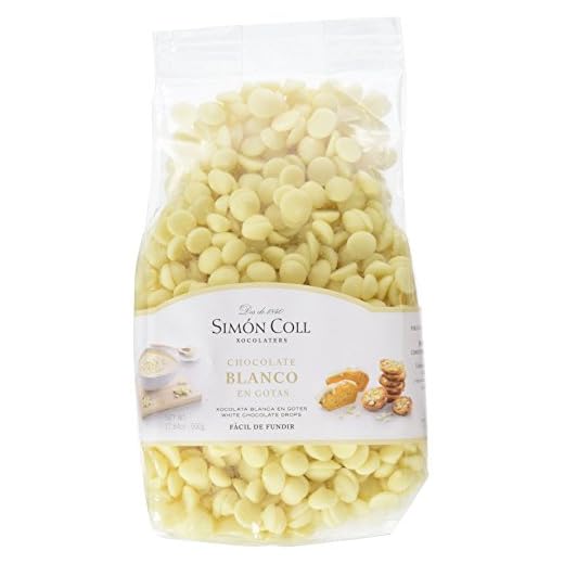 Simón Coll - Gotas de chocolate blanco - 500 gr.
