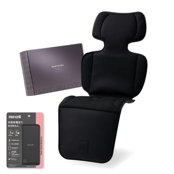 【26年モデル】BABYKURU べびくるクール3 ベビーカーシート　ブラック Amazon.co.jp: 【正規品】BABYKURU® べびくるクール3 2026年新モデル