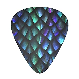 Ensemble de 12 médiators de guitare à motif magique pour guitare acoustique, guitare électrique, contrebasse, ukulélé - Les Beatles, Paul McCartney, John Lennon, RIngo Starr, George Harrison