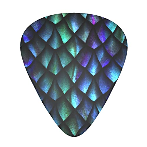 Ensemble de 12 médiators de guitare à motif magique pour guitare acoustique, guitare électrique, contrebasse, ukulélé - Les Beatles, Paul McCartney, John Lennon, RIngo Starr, George Harrison Ensemble de 12 médiators de guitare à motif magique pour guitare acoustique, guitare électrique, contrebasse, ukulélé