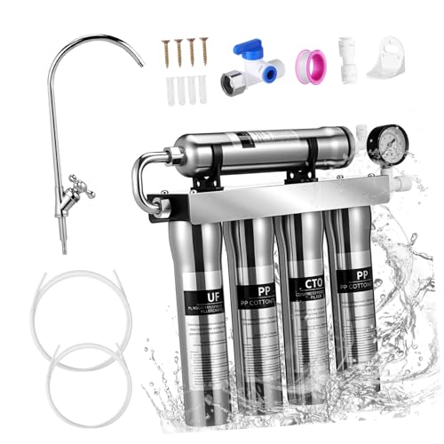 Purificador de agua doméstico SEWACC, elimina impurezas con filtro de fácil instalación