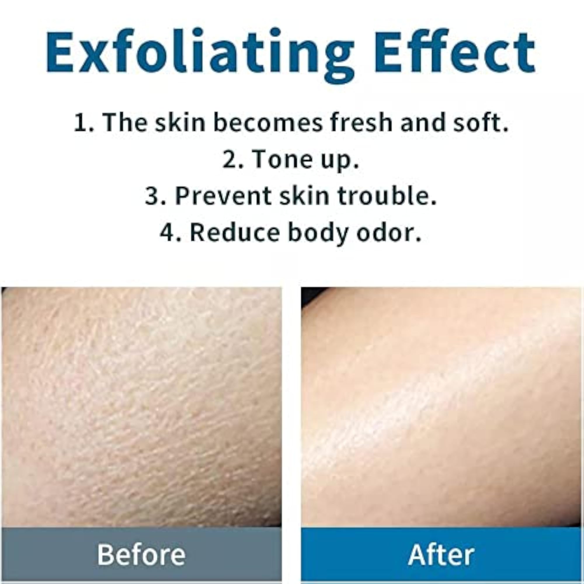 Korean Beauty Exfoliating Bath Scrub Gloves, 2 Pcs