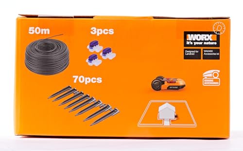 WORX WA0460 KIT EXTENSION DINSTALLATION CÂBLE PIQUETS CONNECTEURS - vue 5