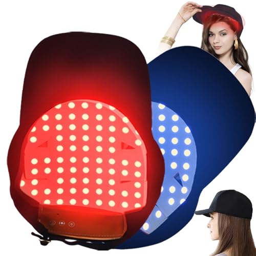 Casque repousse cheveux anti-chute LED 4 modes et massage