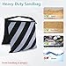 ABCCANOPY Photography Sandbag for Video Stand, Heavy Duty Weight Bags for Light Tripod, Camping Chair, 4 Packs (Grey)