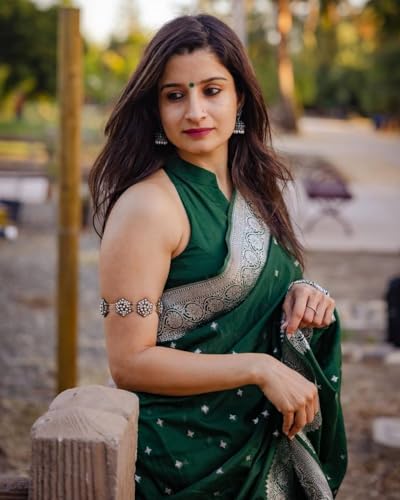 Image of Avantika Fashion Women's Kanjivaram Soft Silk Banarasi Sarees With Blouse Piece
