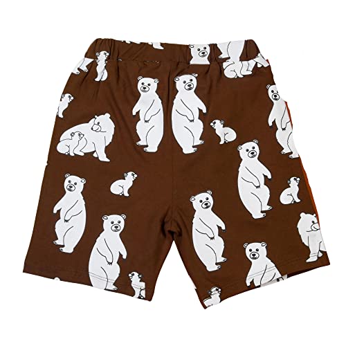 Image of Be Awara Kids Printed Half Sleeves T-shirt & Shorts Clothing Sets, 100% Cotton Soft Unisex Cord Set, Comfortable Wear for Kids With Cool Prints, Everyday Casual Wear for Boys & Girls