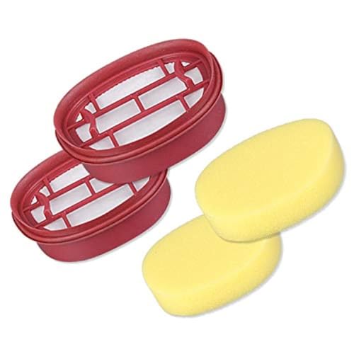 ROOMIE TEC Replacement Filter Set for Vincent Cordless Vacuum Cleaner - Pack of 2