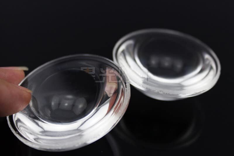Generico LITAO-XIE, 1 PZ 50mm Dia Vetro Ottico 50mm Lunghezza Focale Ad Alta Potenza LED Plano Lente Convessa Lente di Messa A Fuoco del Proiettore