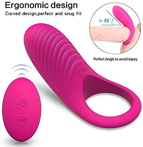 Superior Quality Male Long Lasting èrèction Remote Silicone RḮngs for Men, Women and Couples Multiple-Vibration Modes