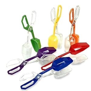Skoolzy Jumbo Rainbow Tongs 6 Piece...