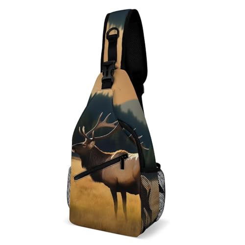 Mochila cruzada tipo sling para hombre y mujer