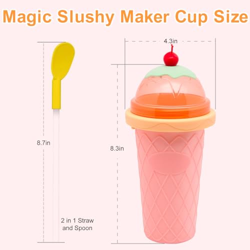 Tenlary Slushy Maker Cup (Pink) – Bild 5