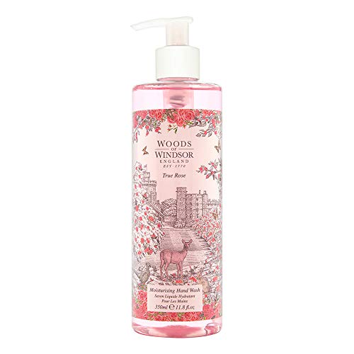 Woods of Windsor Hand Wash for Women, True Rose, 11.8