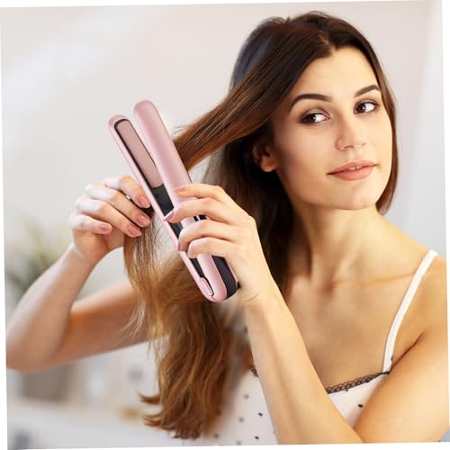 Plancha de pelo mini portátil inalámbrica ajustable miniatura 5