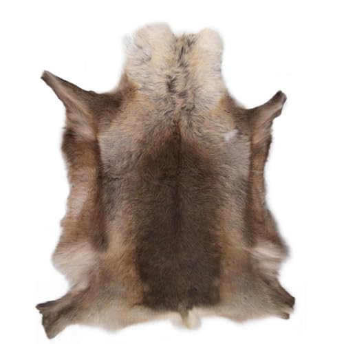 Lambland Grade A Luxury Reindeer Hide/Skin/Rug miniatura 1