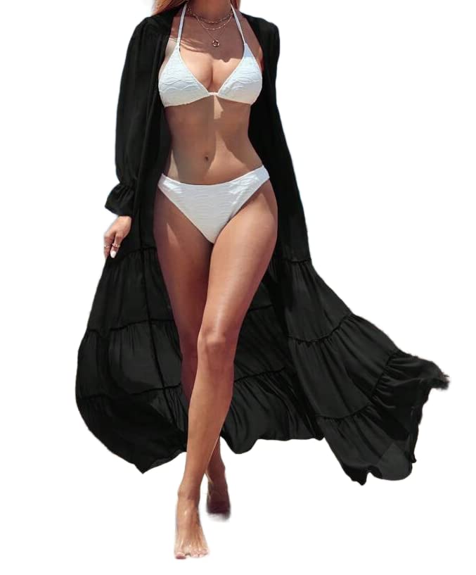 janak 'n' masaaya 507- Long gathered full sleeve kimono - Length- 50 inches-picture-51