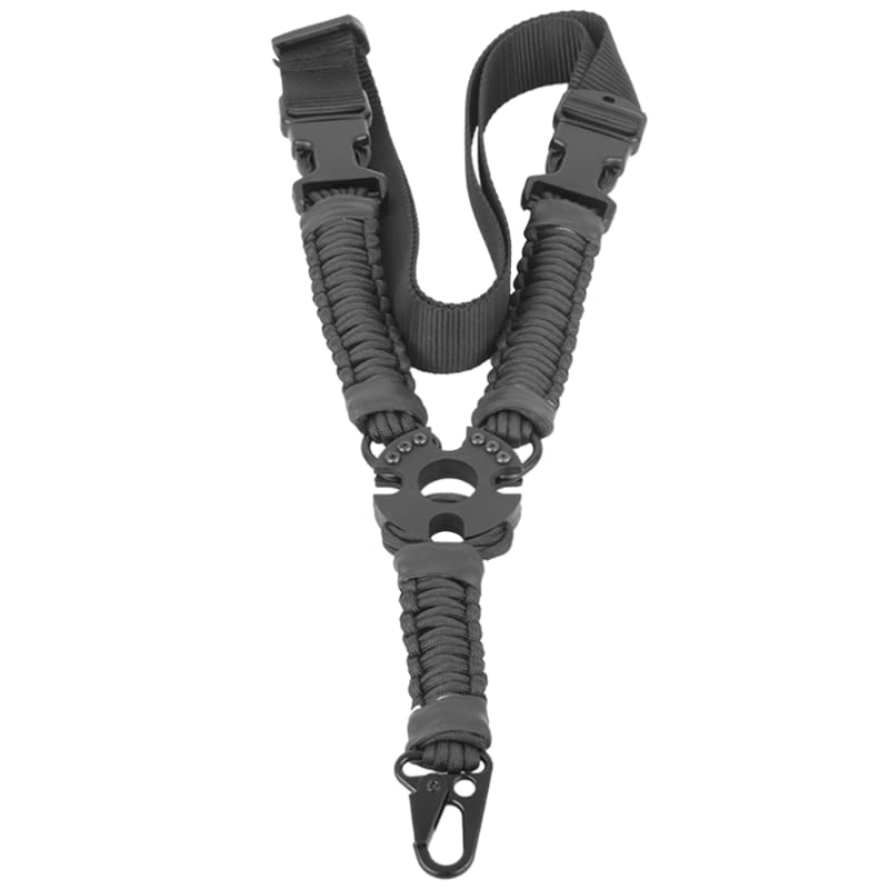 ACEXIER Taktikwaffen Sling 3-Punkt-Bungee-Airsoft-Gewehre Umreifungsgürtel Militärs Jagdteil Dreipunktwaffen Gurt