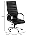 Topstar Bürostuhl Designer-Luxus-Chefsessel TD Luxe 10 Leder schwarz