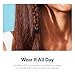 Gimme Beauty No Snag Braid Ends - Seamless Nylon & Spandex Hair Ties for Braids - No-Snag Gentle Hold Design - Zero-Dent, Daily Hair Accessories - 25 Pack, Dark Brown