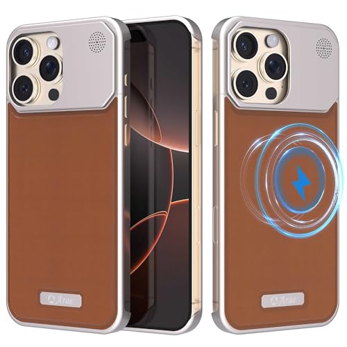 Arae (AG) iPhone 16 Prop CfUC P[X MagsafeΉ Jی h~ X U[A~jEP[X iPhone 16 Pro 6.3C`p uE