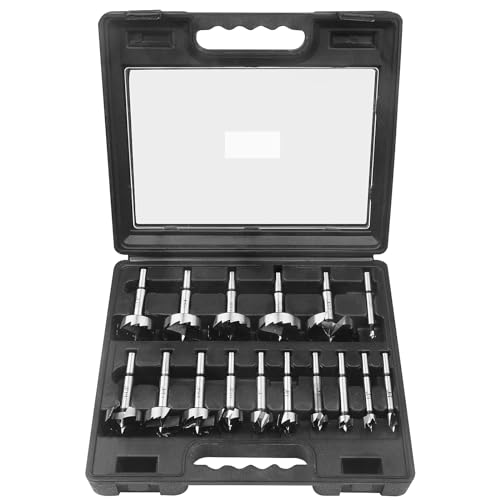 Forstner Bit Set 16Pcs for Wood Drilling