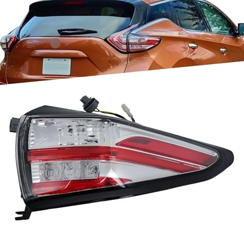 labwork Right Outer Rear Tail Light Replacement for Nissan Murano 2015-2018 Rear Tail Lamp Assembly RH NI2805103 26550-5AA0B by labwork - Used condition - US$68.28
