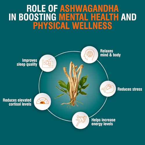 Himalaya Organic Ashwagandha 670Mg |Helps Release Stress | Rejuvenates Mind And Body | General Wellness | Tablet, Pack Of 60