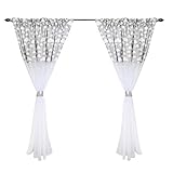 babyzimmer gardinen kaufen Die Gardinen lassen sich durch den Kräuselband einfach aufhängen und können dekorativ gerafft werden