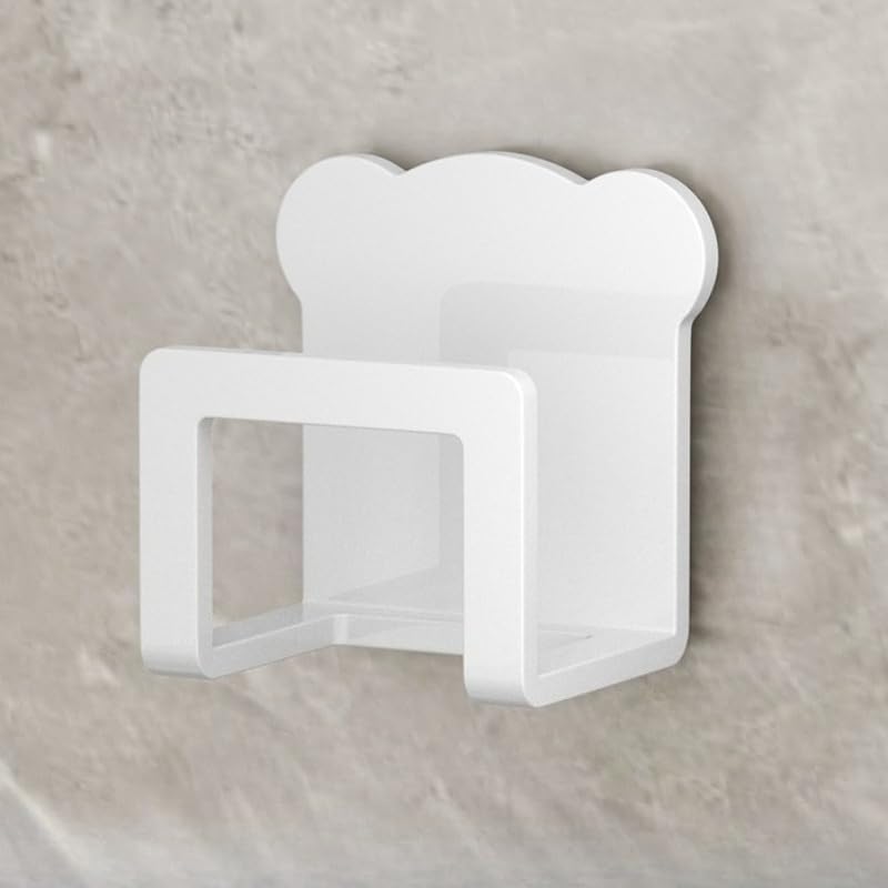 2Pcs Stainless Steel Hanging Storage Rack - No-Drill Bathroom Cabinet Organizer, Wall-Mounted Toiletries Holder (white)