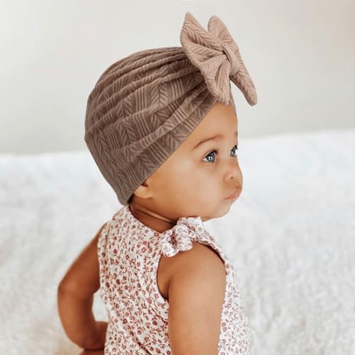 Bonnet naissance fille idéal pour la maternité et sorties en poussette