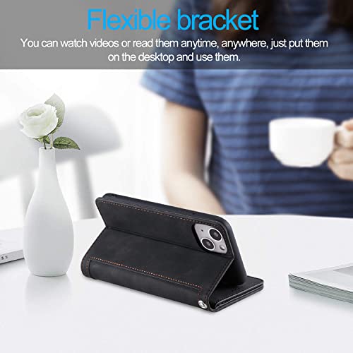 UEEBAI Wallet Case for iPhone 13 mini 5.4 inch - Image 3