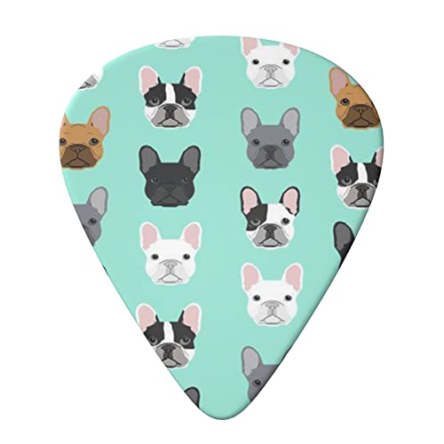 Ensemble de 6 médiators pour guitare bouledogue français pour guitare acoustique, guitare électrique, basse, ukulélé… - Les Beatles, Paul McCartney, John Lennon, RIngo Starr, George Harrison Ensemble de 6 médiators pour guitare bouledogue français pour guitare acoustique, guitare électrique, basse, ukulélé… – Image 4