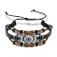 Black leather chain