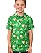 redgino Kids Toddler Boys Girls St Patrick's Day Shirts Lucky Tshirts Short Sleeve Tees Shamrock Outfit 2-10 Years S