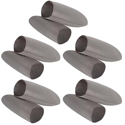 Healeved 10 Pcs Finger Sleeves for Phone Gaming, Anti-Sweat and Anti-Slip Nylon Fabric Covers, Thin Breathable Screen Touch Finger Protectors for Playing Games