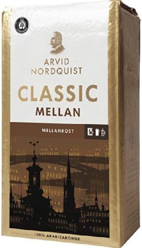 Classic Mellanrost - Medium Roast Ground Filter Coffee 500g by Arvid Nordquist