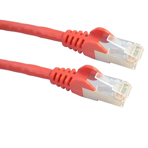 Premium Cord Patch Cable CAT6a S-FTP, RJ45-RJ45, AWG 26/7 7 m Colour Red