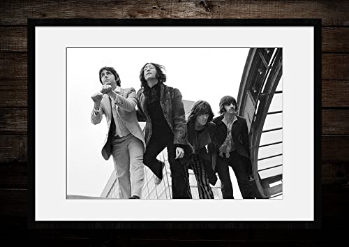 Le cadeau des Beatles – L’impression des Beatles – Le single des Beatles Hey Jude – Cadre de galerie | A2 (59.4×41.9cm… - Les Beatles, Paul McCartney, John Lennon, RIngo Starr, George Harrison Le cadeau des Beatles - L'impression des Beatles - Le single des Beatles Hey Jude - Cadre de galerie | A2 (59.4x41.9cm… – Image 8